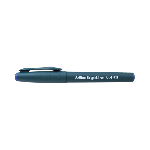 エルゴライン サインペン0.4 青|K-3400|商品カタログ|シヤチハタ株式会社