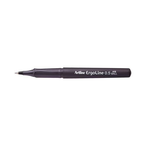 エルゴライン ボールペン 0.5ボール 黒|K-4200|商品カタログ 