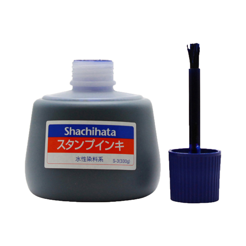 SALE大人気 (まとめ) シヤチハタ スタンプインキゾルスタンプ台専用 大瓶 紫 S-3 1個 ：MALTTO