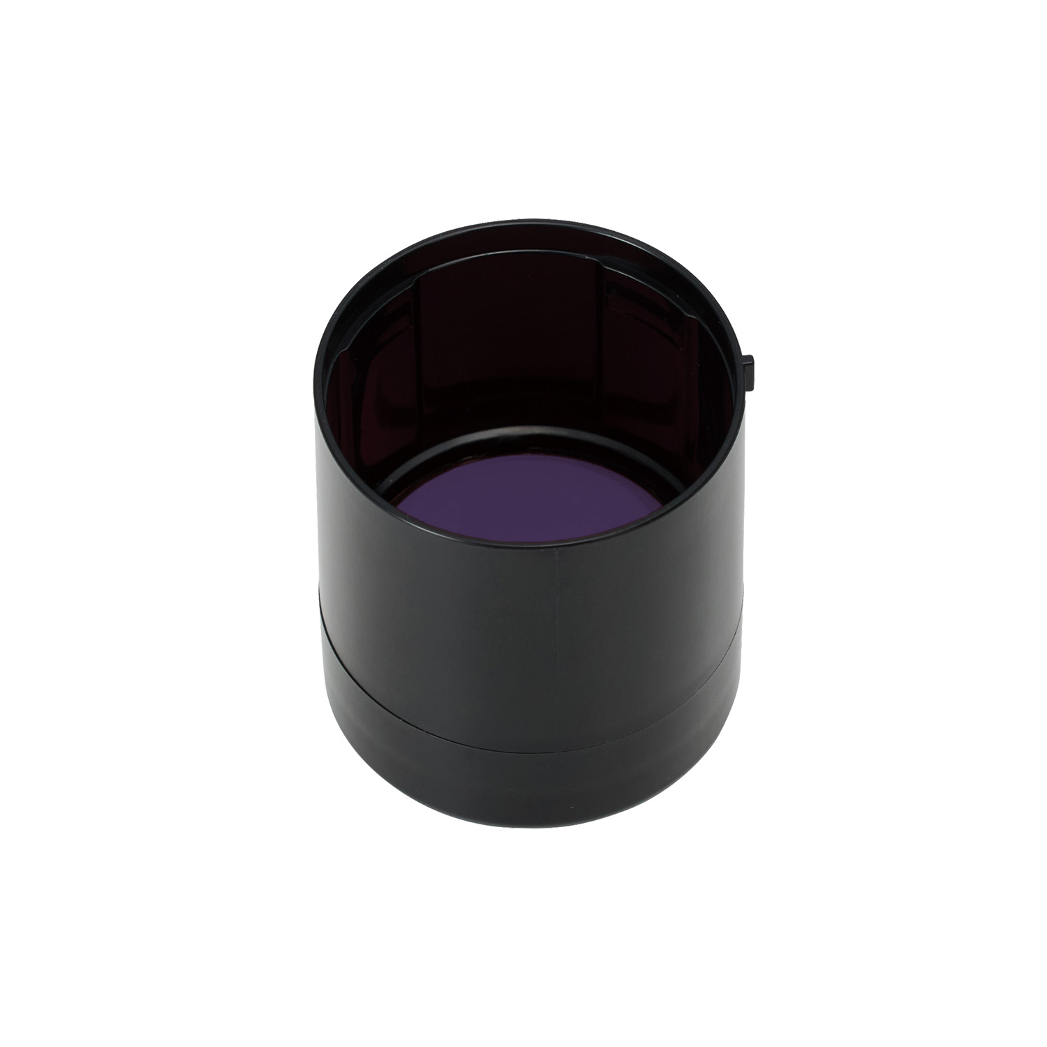 データーネームEX18号 ブラック キャップ 紫