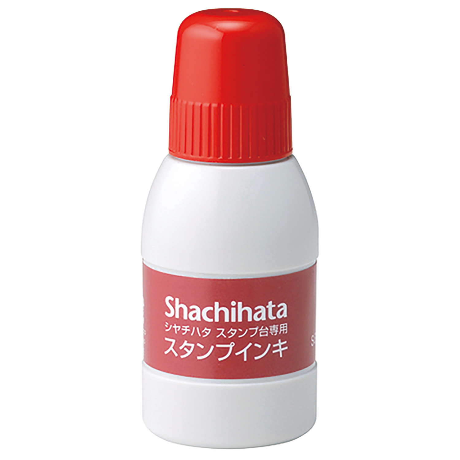 シヤチハタスタンプ台専用スタンプインキ 小瓶 赤