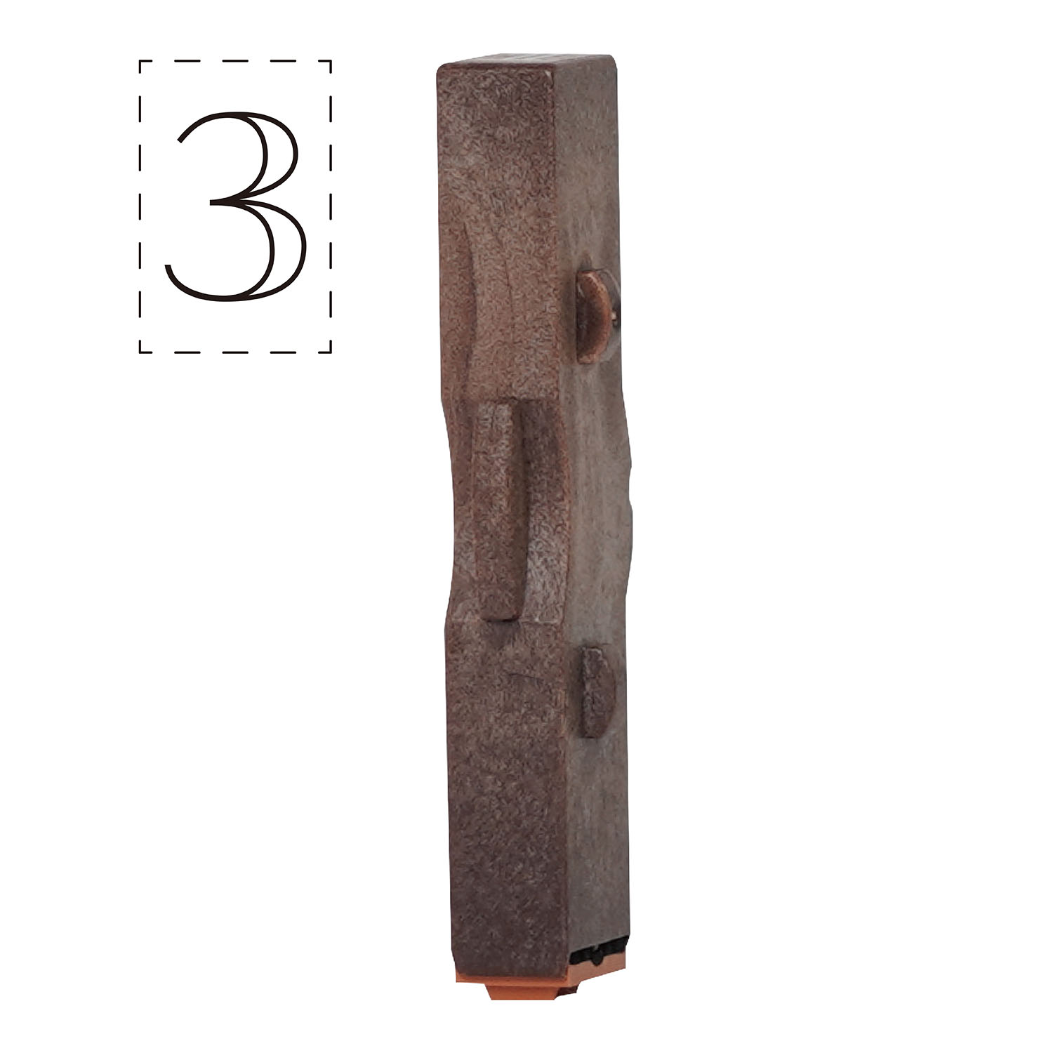 連結数字スタンプ　月日Ａ　３