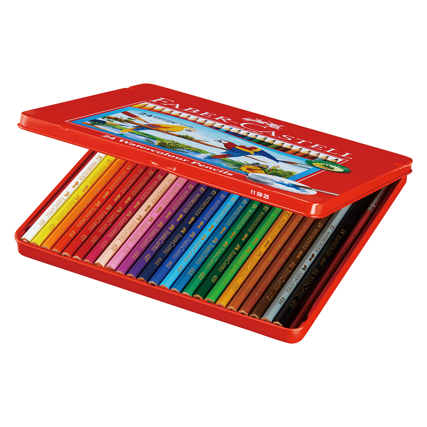 ファーバーカステル 水彩色鉛筆 24色セット|TFC-WCP/24C|商品カタログ 